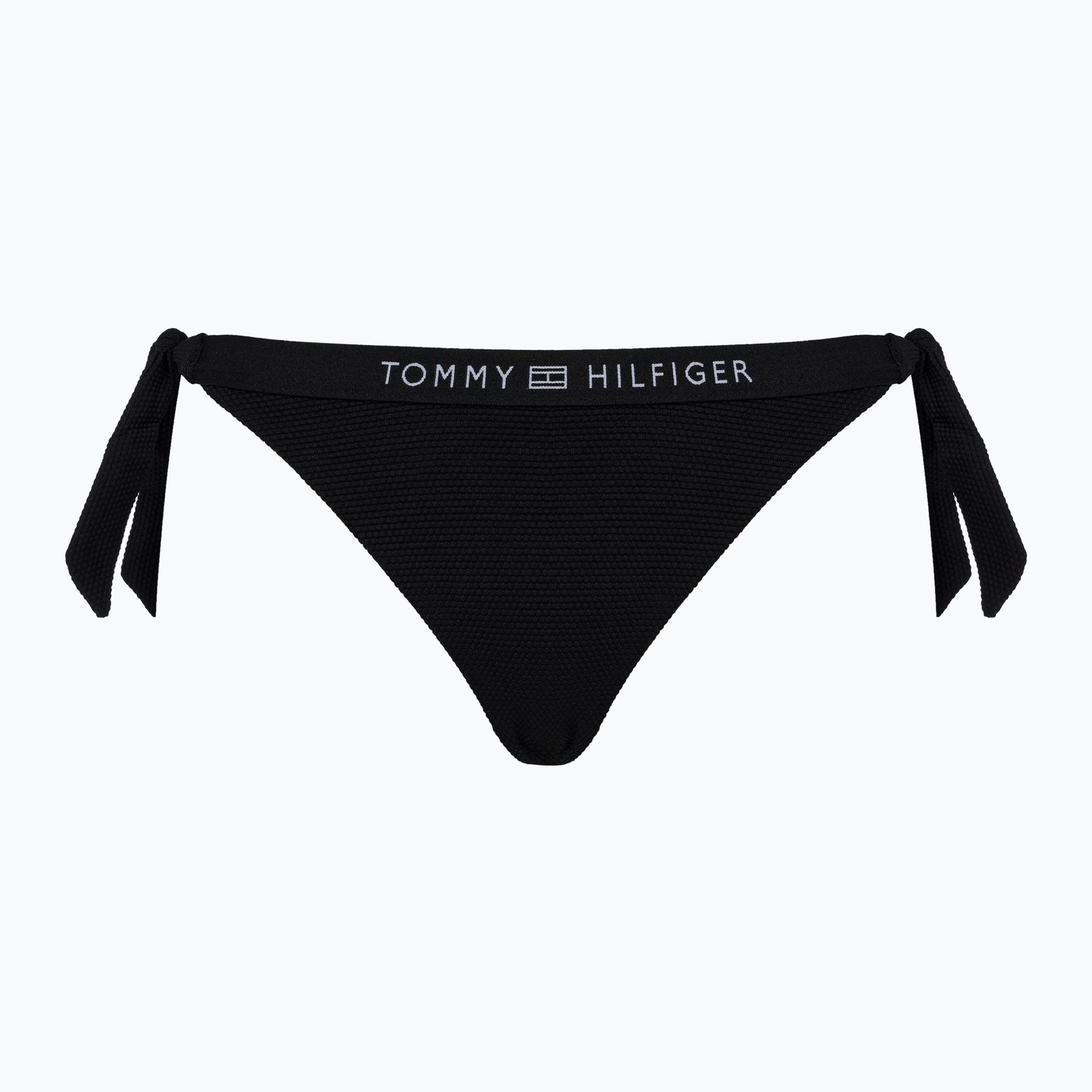 Spodn D L Plavek Tommy Hilfiger Side Tie Bikini Black Uw Uw