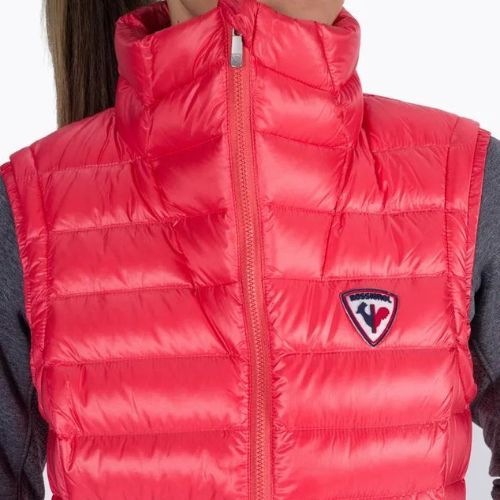 Dámská lyžařská bunda bez rukávů Rossignol W Classic Light Vest corail