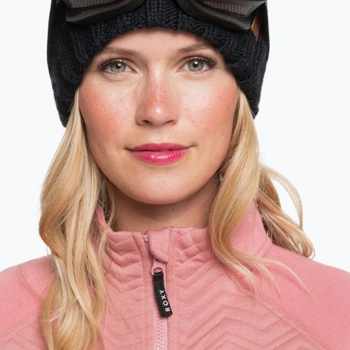 Dámská snowboardová mikina ROXY Limelight Zip Through 2021 dusty rose