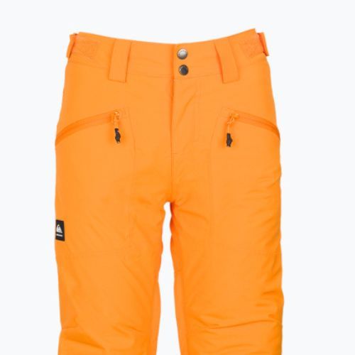 Dětské snowboardové kalhoty Quiksilver Boundry oranžové EQBTP03030