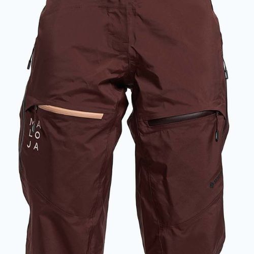 Dámské lyžařské kalhoty Maloja W'S MaleachiM hnědé 32102