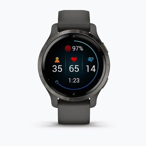 Sportovní hodinky Garmin Venu 2S grafitové 010-02429-10