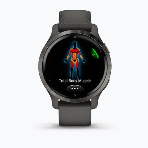 Sportovní hodinky Garmin Venu 2S grafitové 010-02429-10