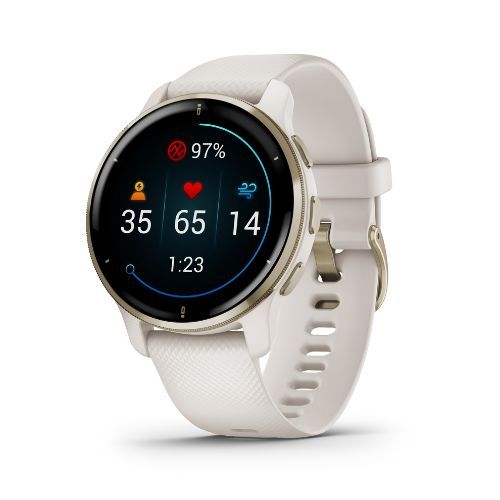 Sportovní hodinky Garmin Venu 2S béžové 010-02429-11
