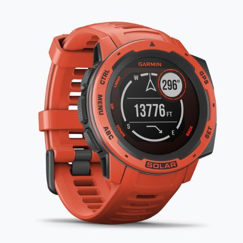 Sportovní hodinky Garmin Solar červené 010-02293-20