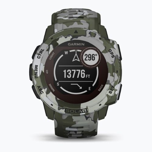 Sportovní hodinky Garmin Instinct Solar Camo Edition zelené 010-02293-06
