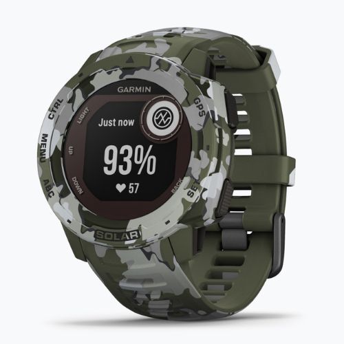 Sportovní hodinky Garmin Instinct Solar Camo Edition zelené 010-02293-06