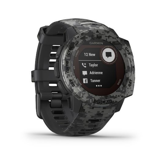 Sportovní hodinky Garmin Instinct Solar Camo Edition zelené 010-02293-06