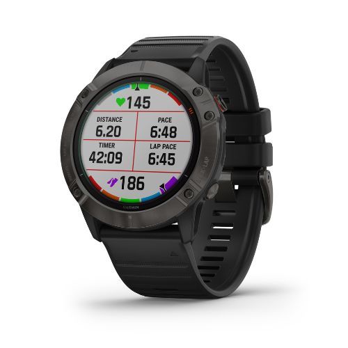 Sportovní hodinky Garmin fenix 6X PRO Solar černé 010-02157-21