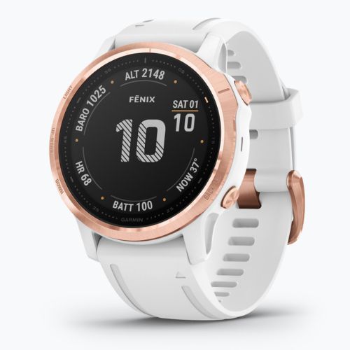 Sportovní hodinky Garmin Fenix 6S PRO bílé 010-02159-11