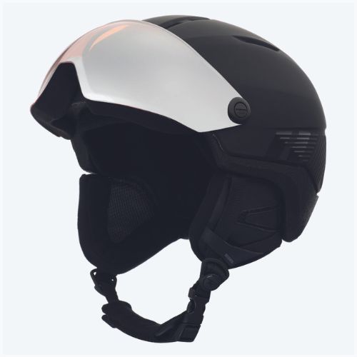 Lyžařská helma Rossignol Fit Visor Impacts black/orange/silver
