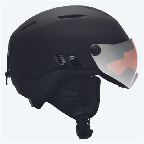 Lyžařská helma Rossignol Fit Visor Impacts black/orange/silver