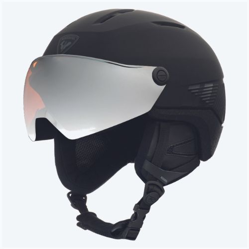 Lyžařská helma Rossignol Fit Visor Impacts black/orange/silver
