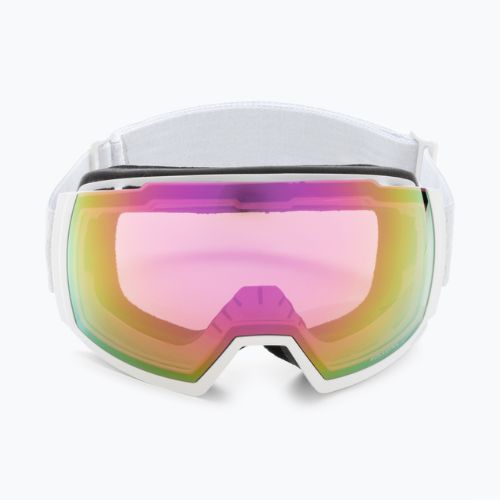 Lyžařské brýle Rossignol Magne'lens white/pink miror/silver miror