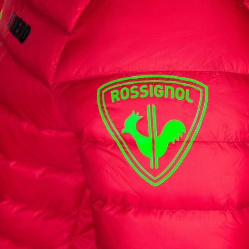 Pánská lyžařská bunda Rossignol Verglas Hero Hood neon red