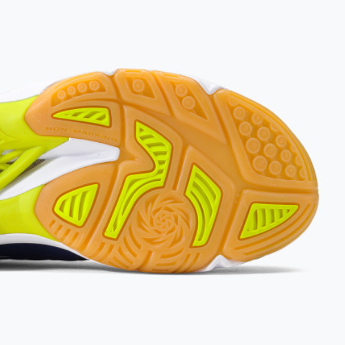 Pánské volejbalové boty Mizuno Wave Lightning Z3 Mid modré V1GA170571