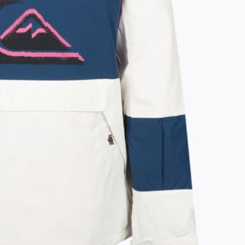 Pánská snowboardová bunda Quiksilver Steeze bílá EQYTJ03334