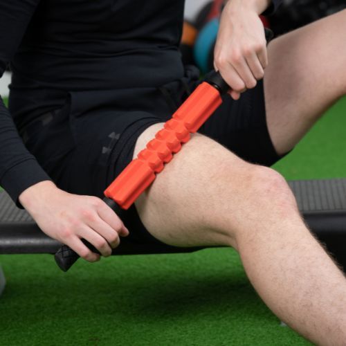 Masážní válec Pure2Improve Massage Bar červený 02141