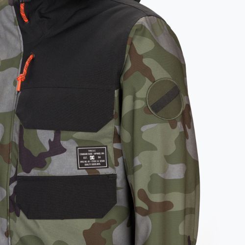 Pánská snowboardová bunda DC Haven woodland camo castlerock