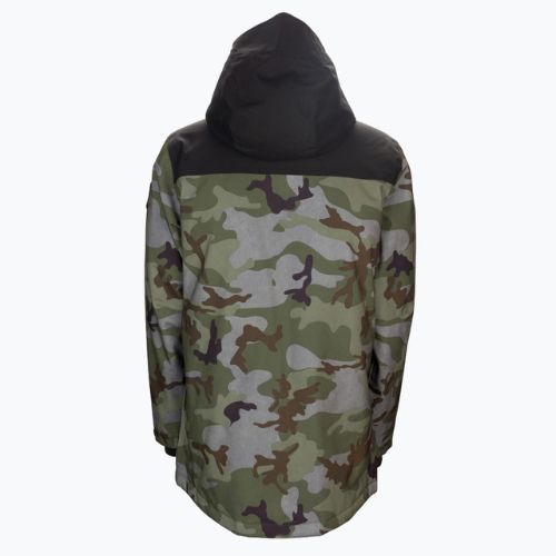 Pánská snowboardová bunda DC Haven woodland camo castlerock