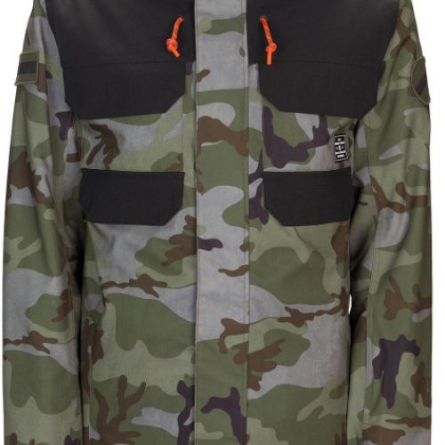 Pánská snowboardová bunda DC Haven woodland camo castlerock