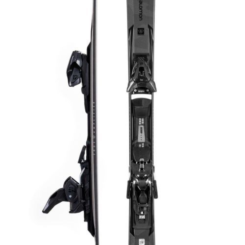 Pánské sjezdové lyže Salomon S/Force Ti.80 šedé + Z12 GW L41496000/L4146890010