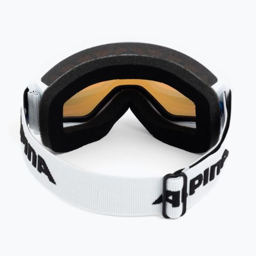 Lyžařské brýle Alpina Narkoja Q-Lite white/orange
