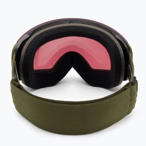 Lyžařské brýle Oakley Flight Deck M zelené OO7064-B1