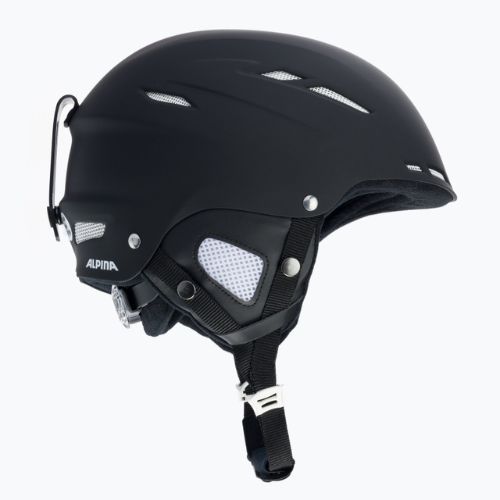 Lyžařská helma Alpina Biom black matte