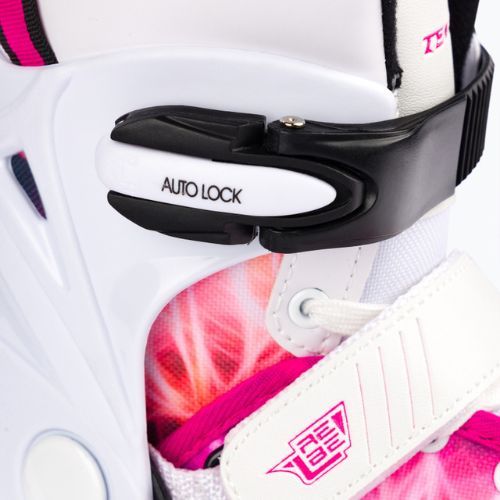 Dětské lední brusle nastavitelné Tempish Rebel Ice One-Pro bílé 1300001829