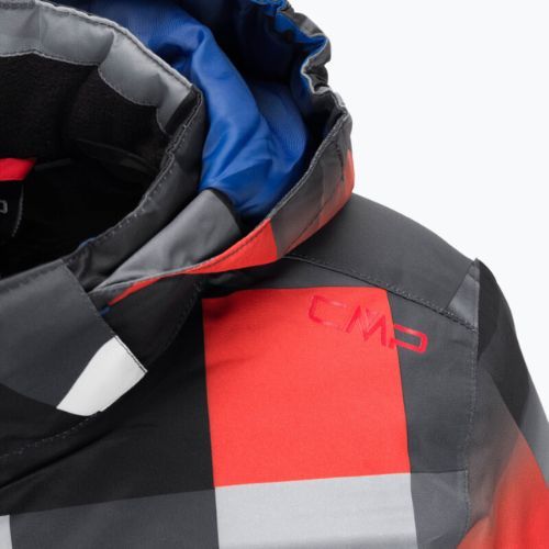 Dětská lyžařská bunda CMP šedá 39W1924/03ZH