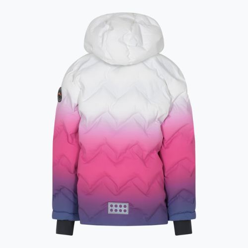 Dětská lyžařská bunda LEGO Lwjori 735 bílá  11010197