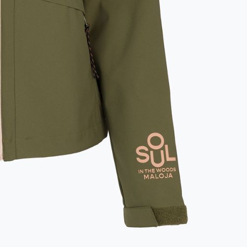 Dámská multisport bunda Maloja W'S KranzmoosM zelená 32145-1-0560