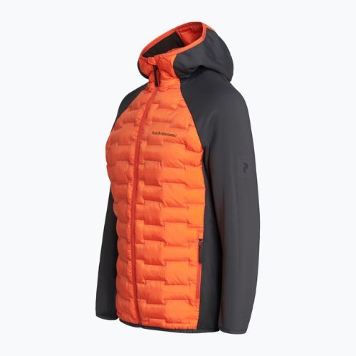 Pánská hybridní bunda Peak Performance Argon Hybrid Hood oranžová G76763040