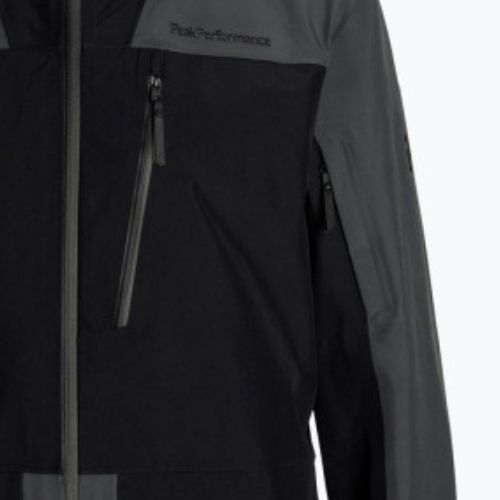 Pánská lyžařská bunda Peak Performance Vertical 3L šedá G76600030