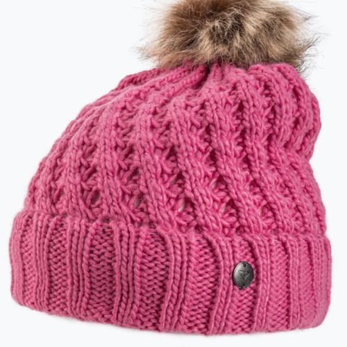 Dětská zimní čepice ROXY Blizzard Girl 2021 shocking pink