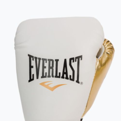 Boxerské rukavice EVERLAST Powerlock Pu černé 2200 WHT/GOLD-10 oz