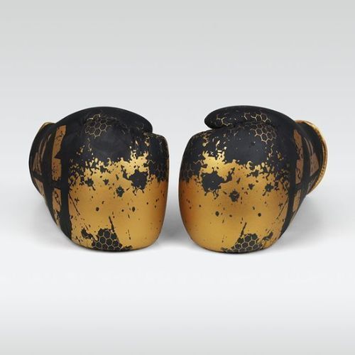 Pánské boxerské rukavice GroundGame Cage zlaté BOXGLOCGOLD10