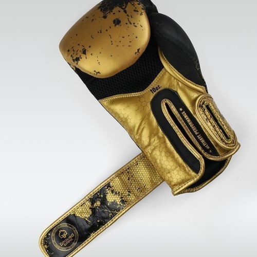 Pánské boxerské rukavice GroundGame Cage zlaté BOXGLOCGOLD10