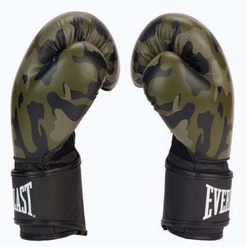 Boxerské rukavice EVERLAST Spark zelené EV2150 CAMO-12 oz