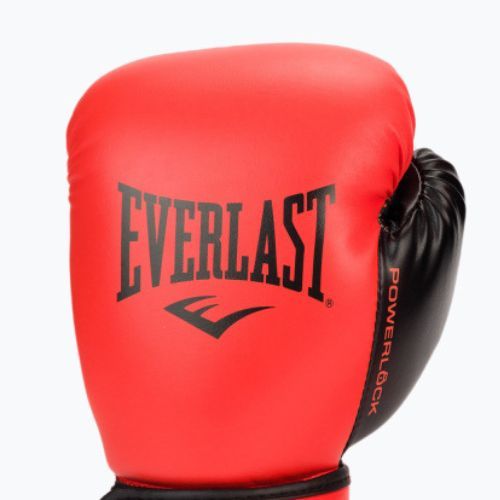 Pánské boxerské rukavice EVERLAST Powerlock Pu červené EV2200 RED-10 oz.