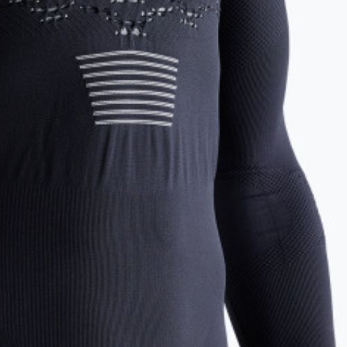 Pánská termoakční mikina X-Bionic The Trick 4.0 Run opal black/arctic white
