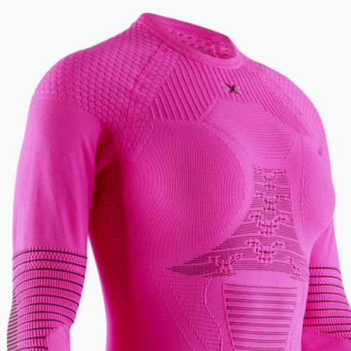 Dámský longsleeve termo tričko X-Bionic Energizer 4.0 neon flamingo/anthracite
