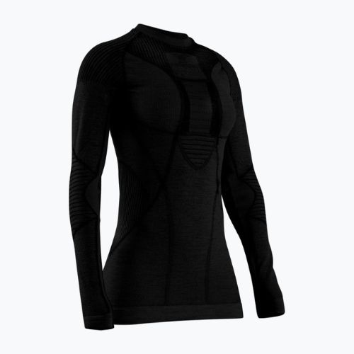 Dámská termoakční mikina X-Bionic Apani 4.0 Merino black/black
