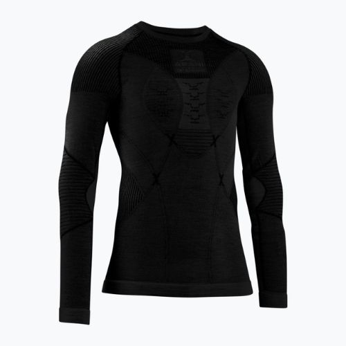 Pánská termoakční mikina X-Bionic Apani 4.0 Merino black/black