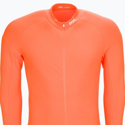 Pánské cyklistické oblečení s dlouhým rukávem POC Radiant Jersey zink orange