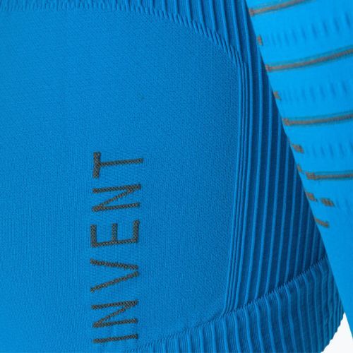 Dětská termoakční mikina X-Bionic Invent 4.0 LS teal blue/anthracite
