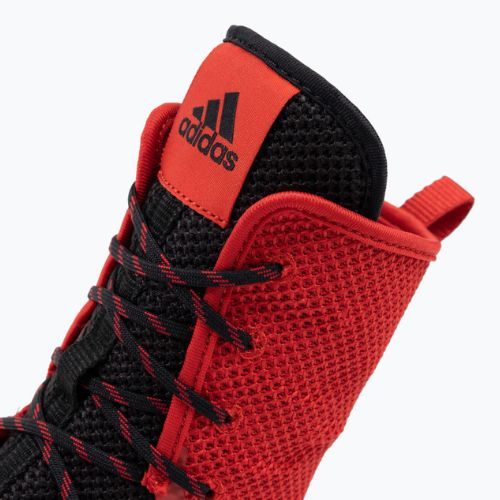 Boxerské boty adidas Box Hog 3 červené FZ5305