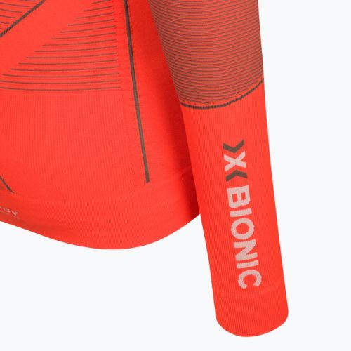 Pánská termoakční mikina X-Bionic Energy Accumulator 4.0 sunset orange/anthracite