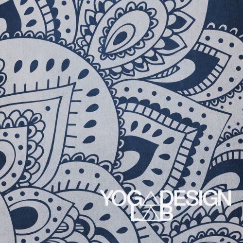 Podložka na jógu Yoga Design Lab Combo Yoga 3,5 mm tmavě modrá Mandala Sapphire